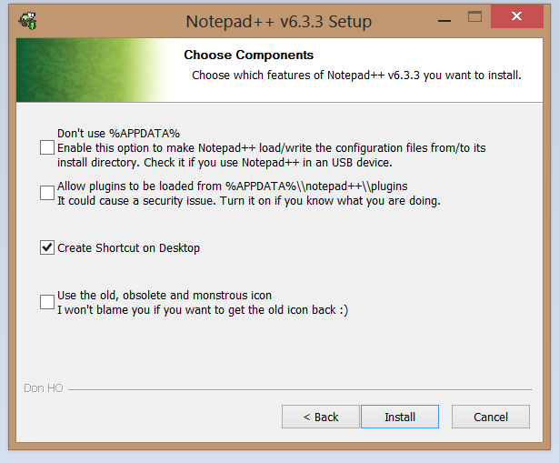 Notepad++ Install 3