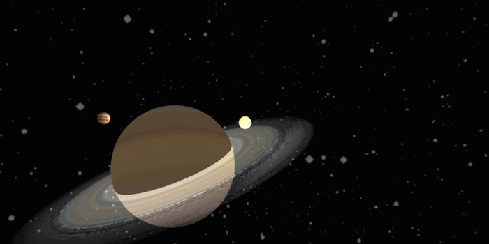 3D Solar System in WebGL