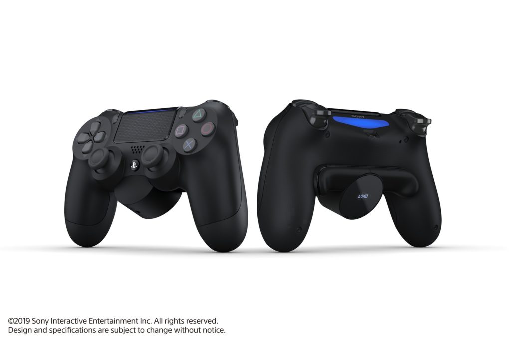 Image of the new attachment for the DualShock controller. Copyright Sony Interactive Entertainment Inc. All rights reserved. Design and specifications are subject to change without notice.